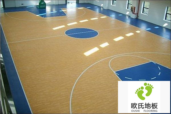 实木篮球馆地板安装技术