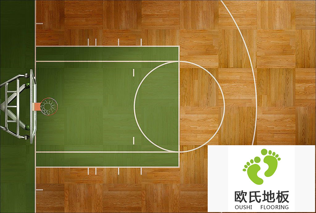 篮球木地板面板可以根据用户的需要进行定制生