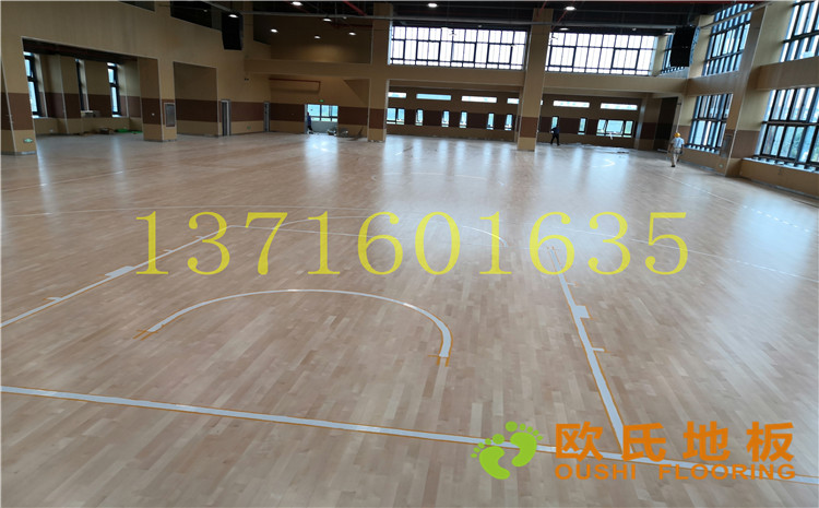 南京市埔口区实验小学体育馆木地板案例